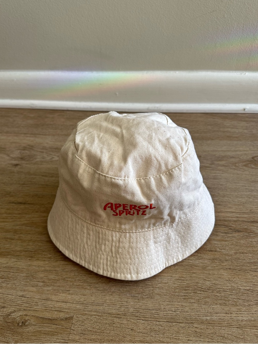 Aperol Spritz Orange/Beige Reversible Logo Bucket Hat - Picture 6 of 6